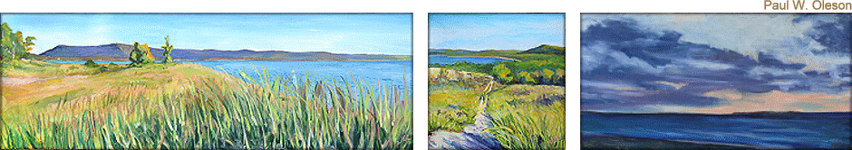 Landscape Paintings by Paul W. Oleson...
